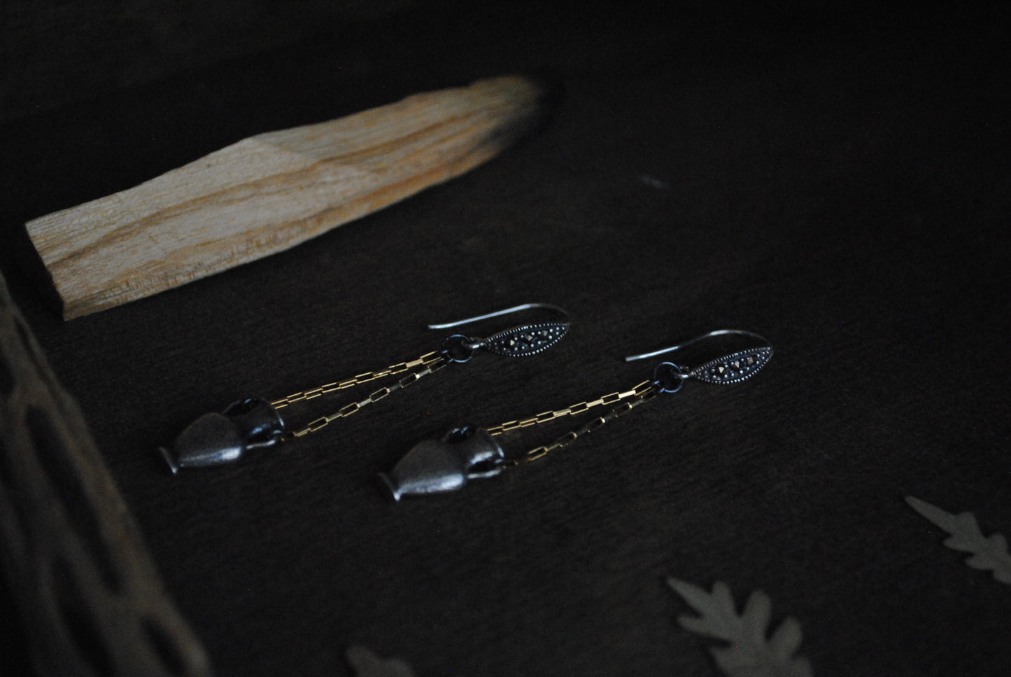 Swinging Amphora Earrings