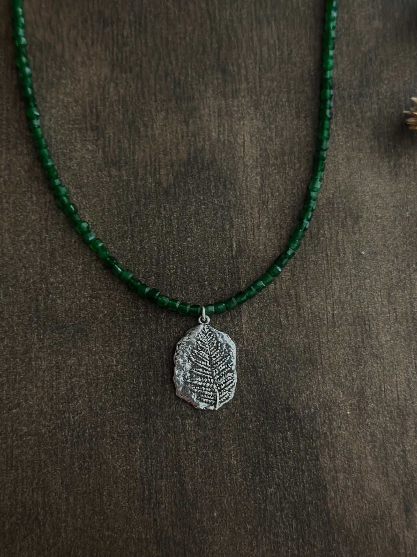Jade & Fern Necklace