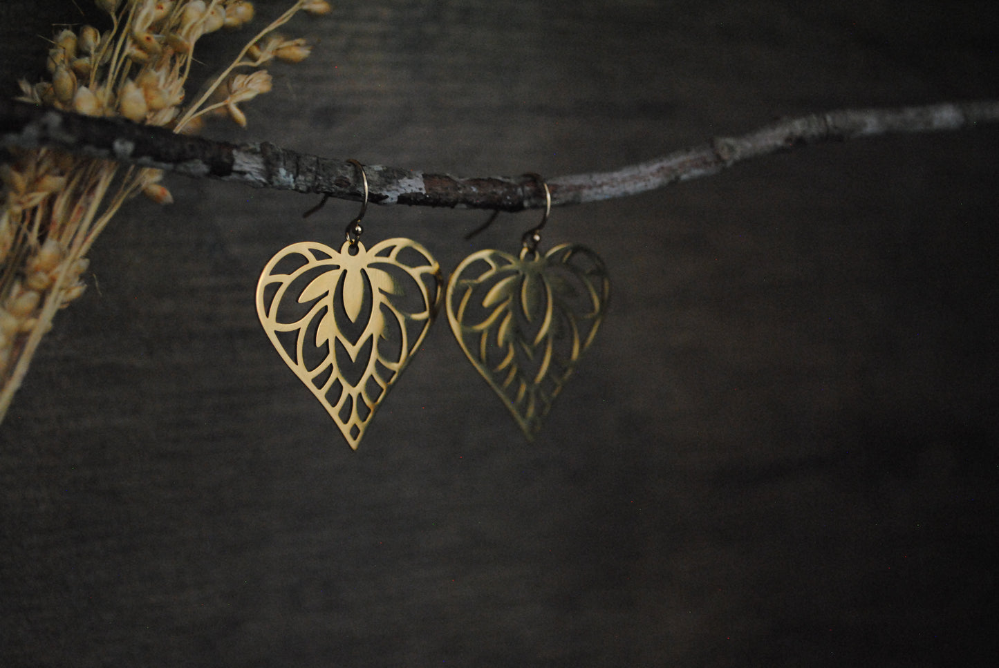 Strawberry Moon Earrings