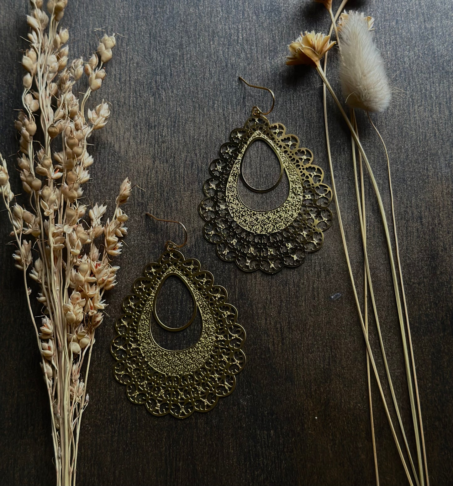 Mema’s Doily Earrings