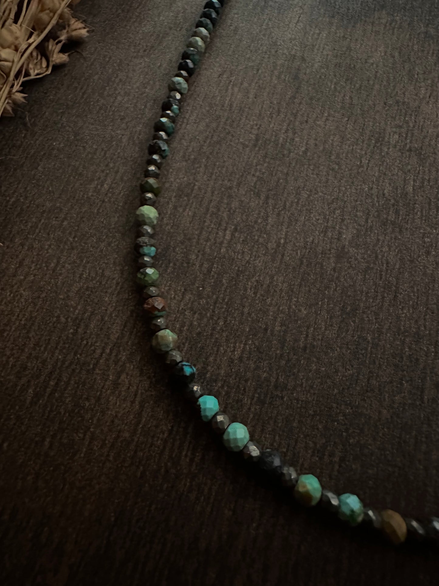 Dragon Skin Turquoise Necklace