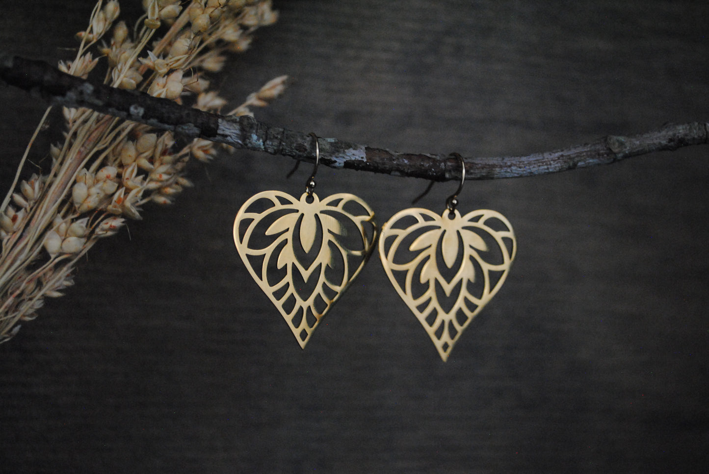 Strawberry Moon Earrings