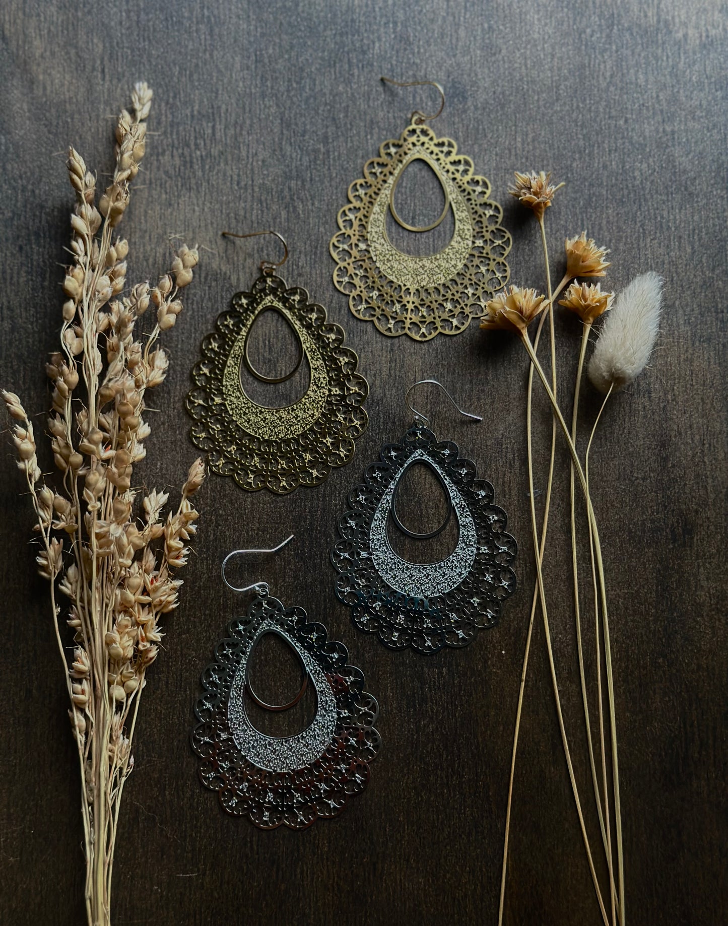 Mema’s Doily Earrings