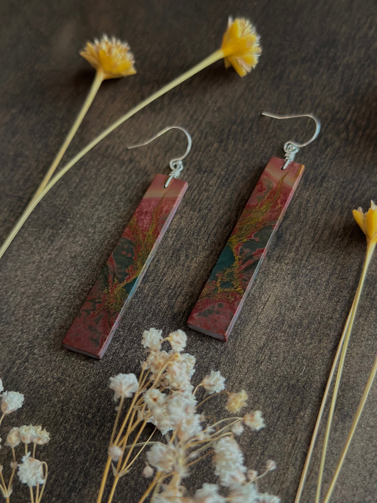 Red Creek Jasper Earrings