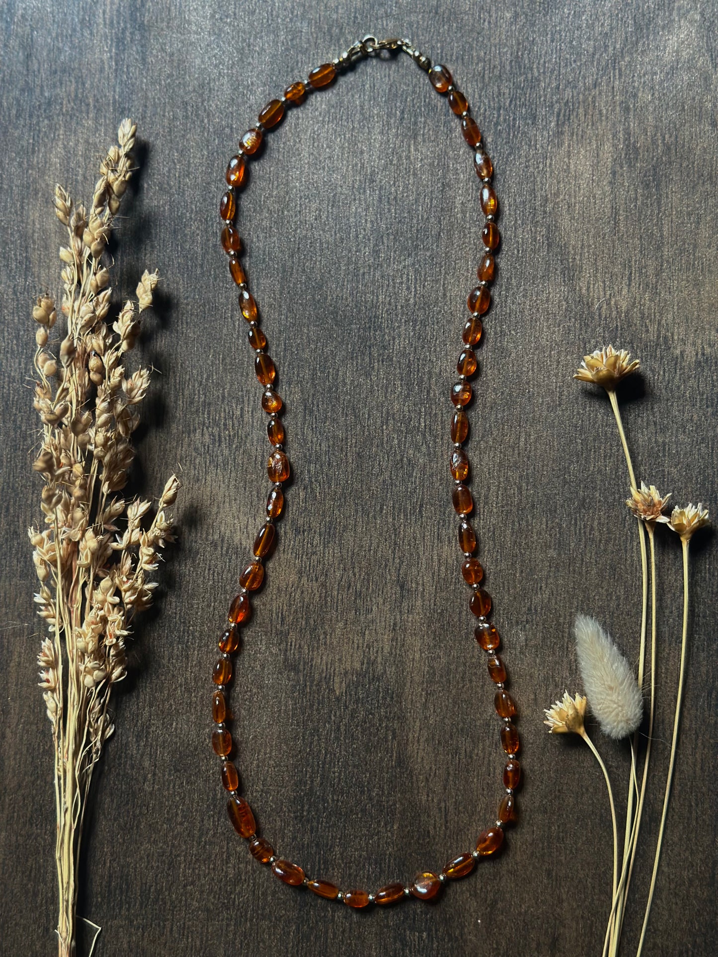 Orange Kyanite Necklace