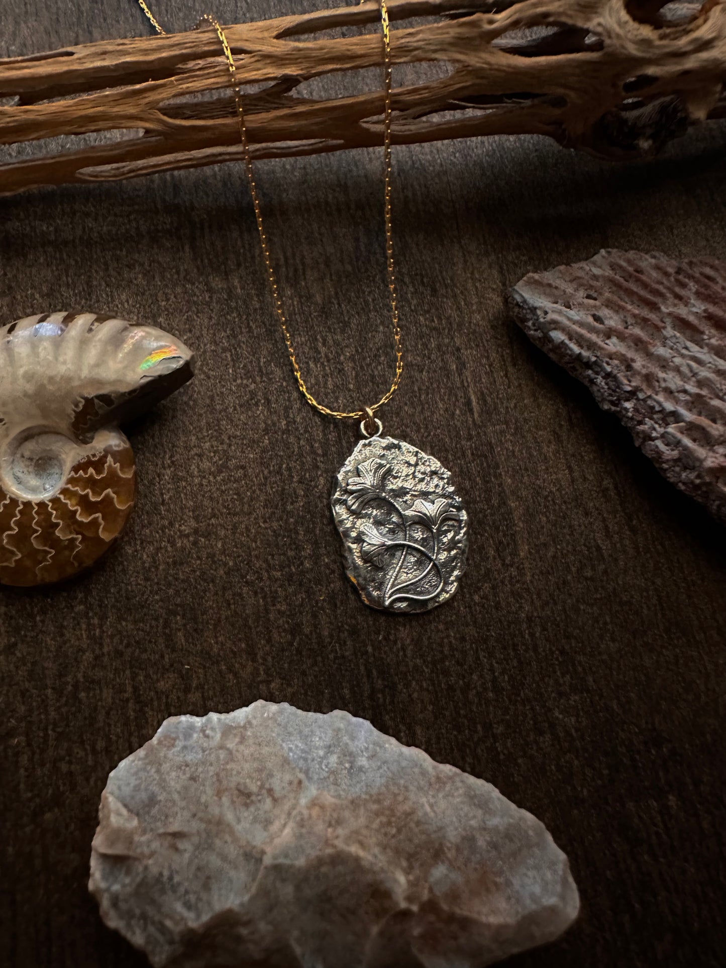 Crinoid Fossil Necklace