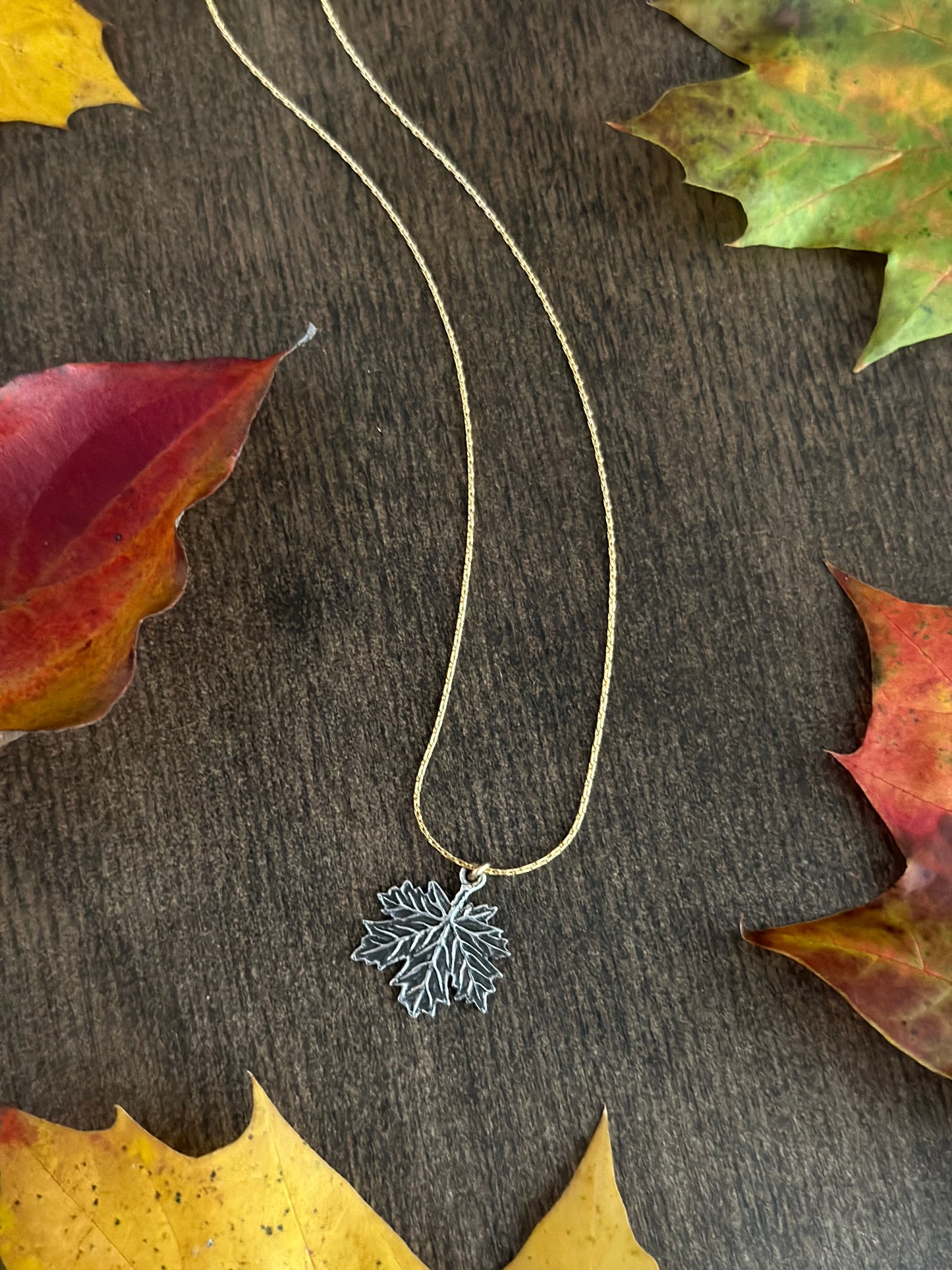 Maple Leaf Necklace