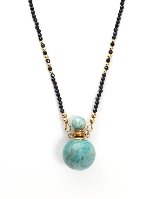 Bottle Necklace - Amazonite