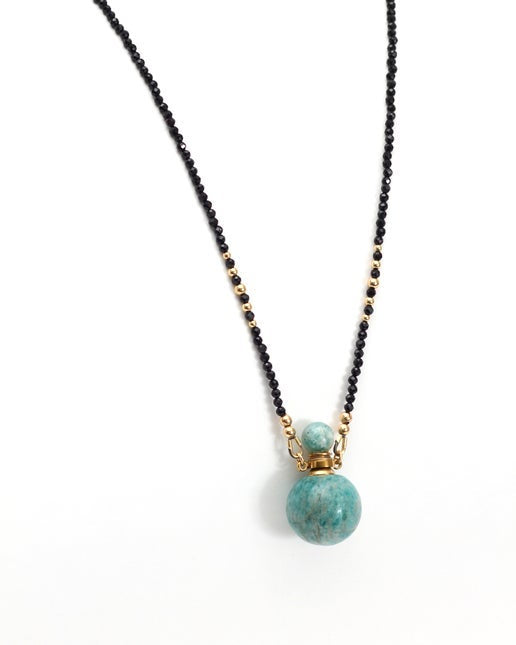 Bottle Necklace - Amazonite