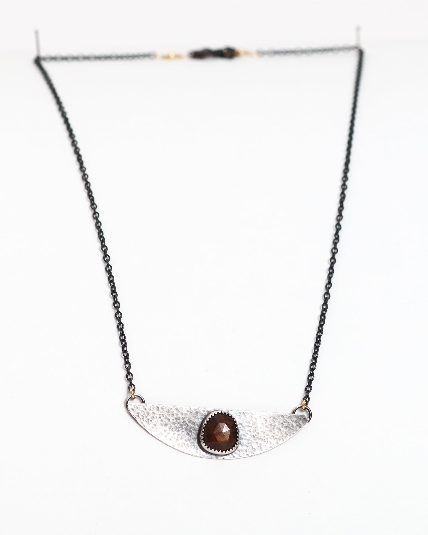 Chocolate Sapphire Necklace