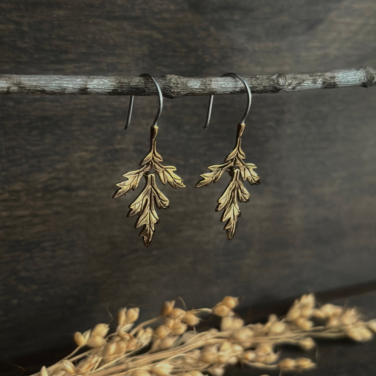 Mugwort Hook Earrings