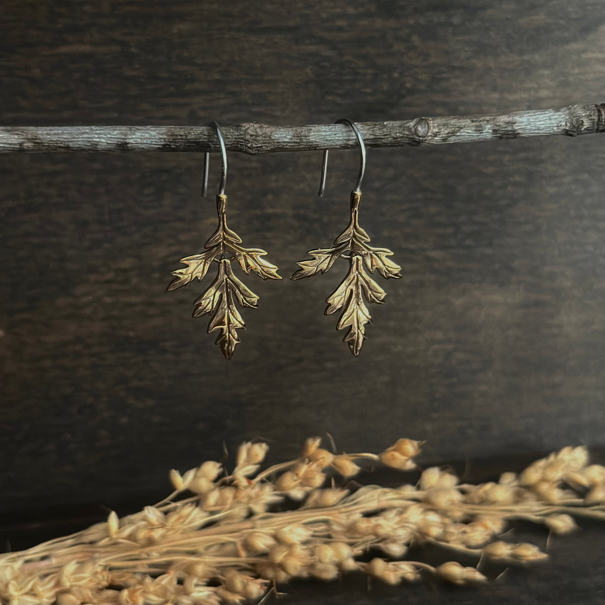 Mugwort Hook Earrings