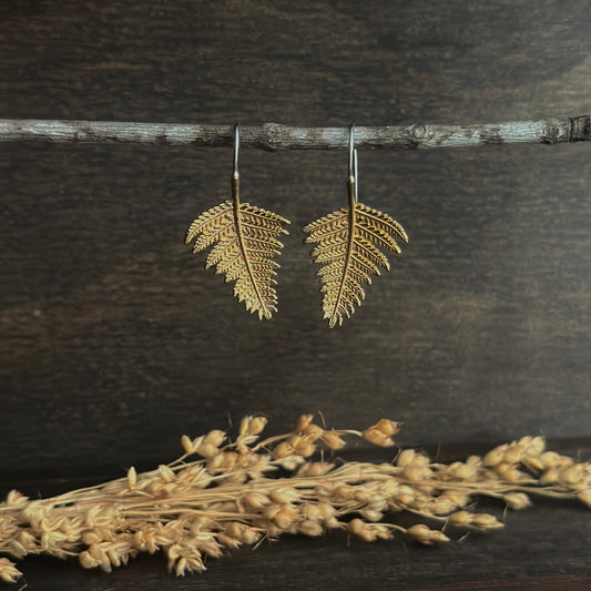 Fern Hook Earrings