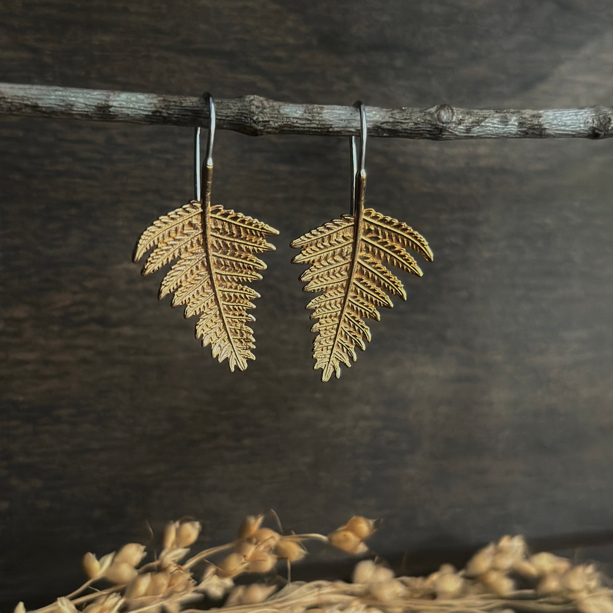 Fern Hook Earrings