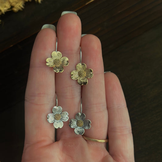 Dogwood Hook Earrings