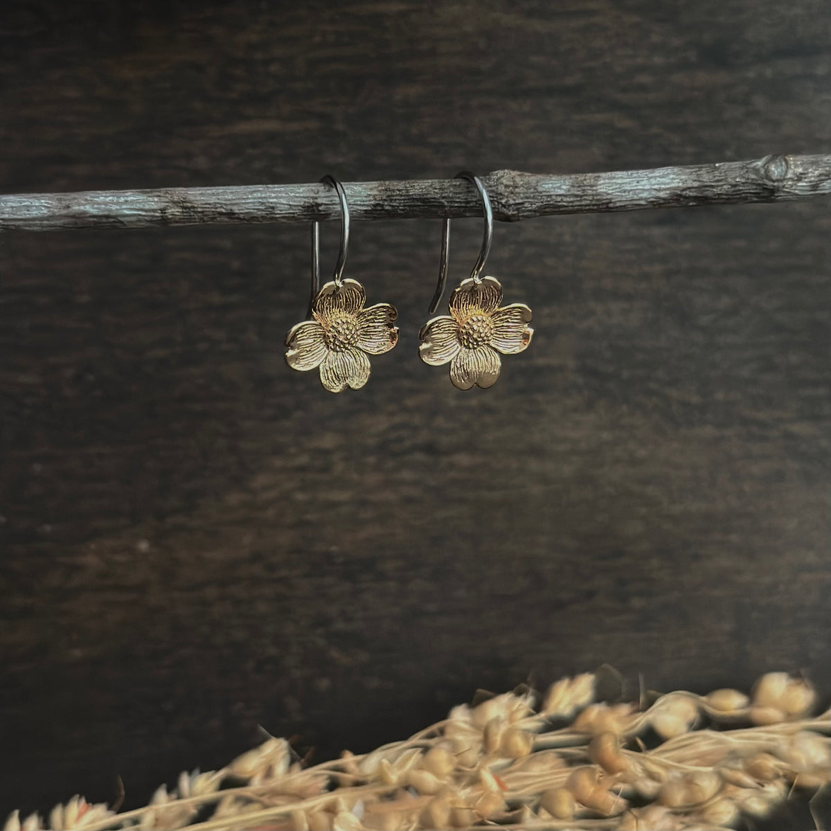 Dogwood Hook Earrings