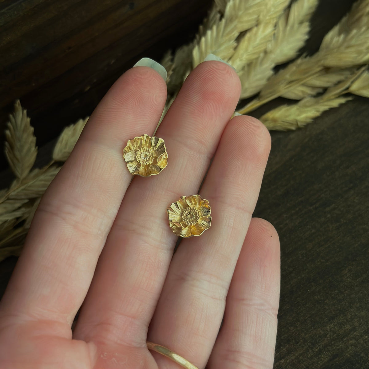Poppy Stud Earrings