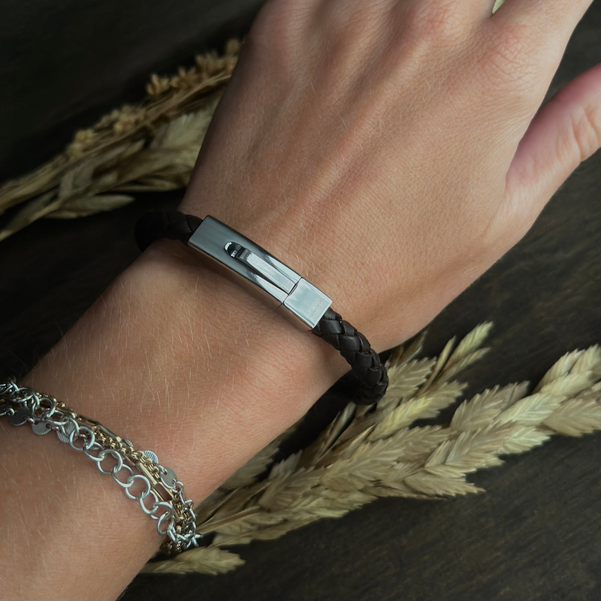 Leather Bracelet 008
